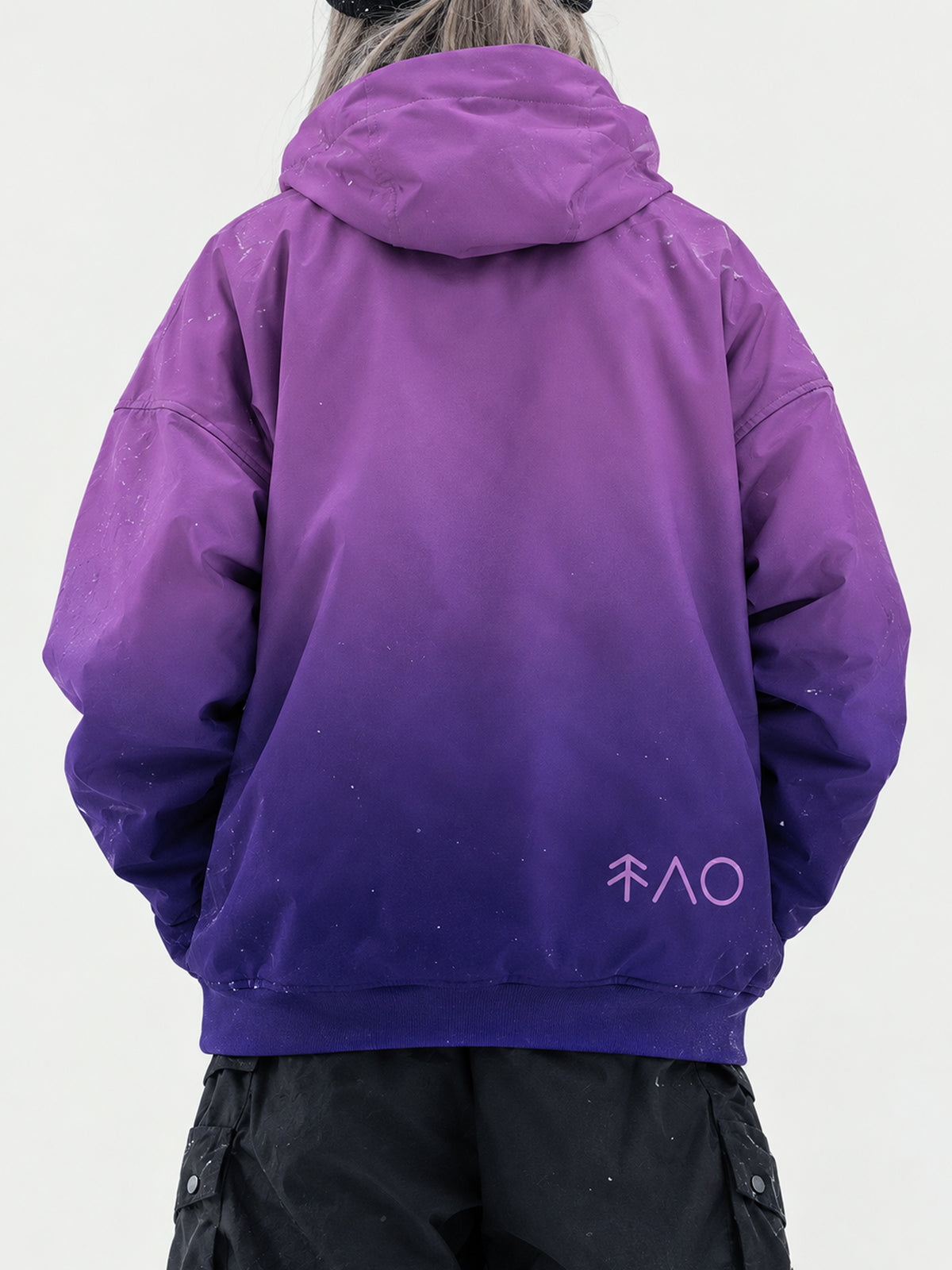 Zeroph Gradient Color Ski Hoodie