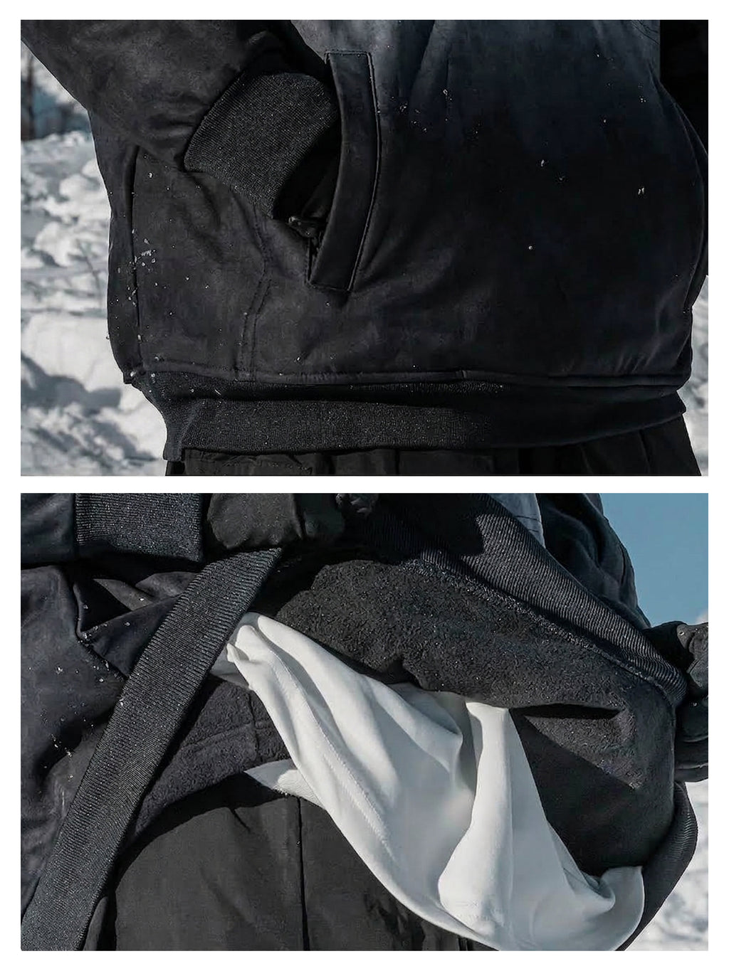 Zeroph Gradient Color Ski Hoodie
