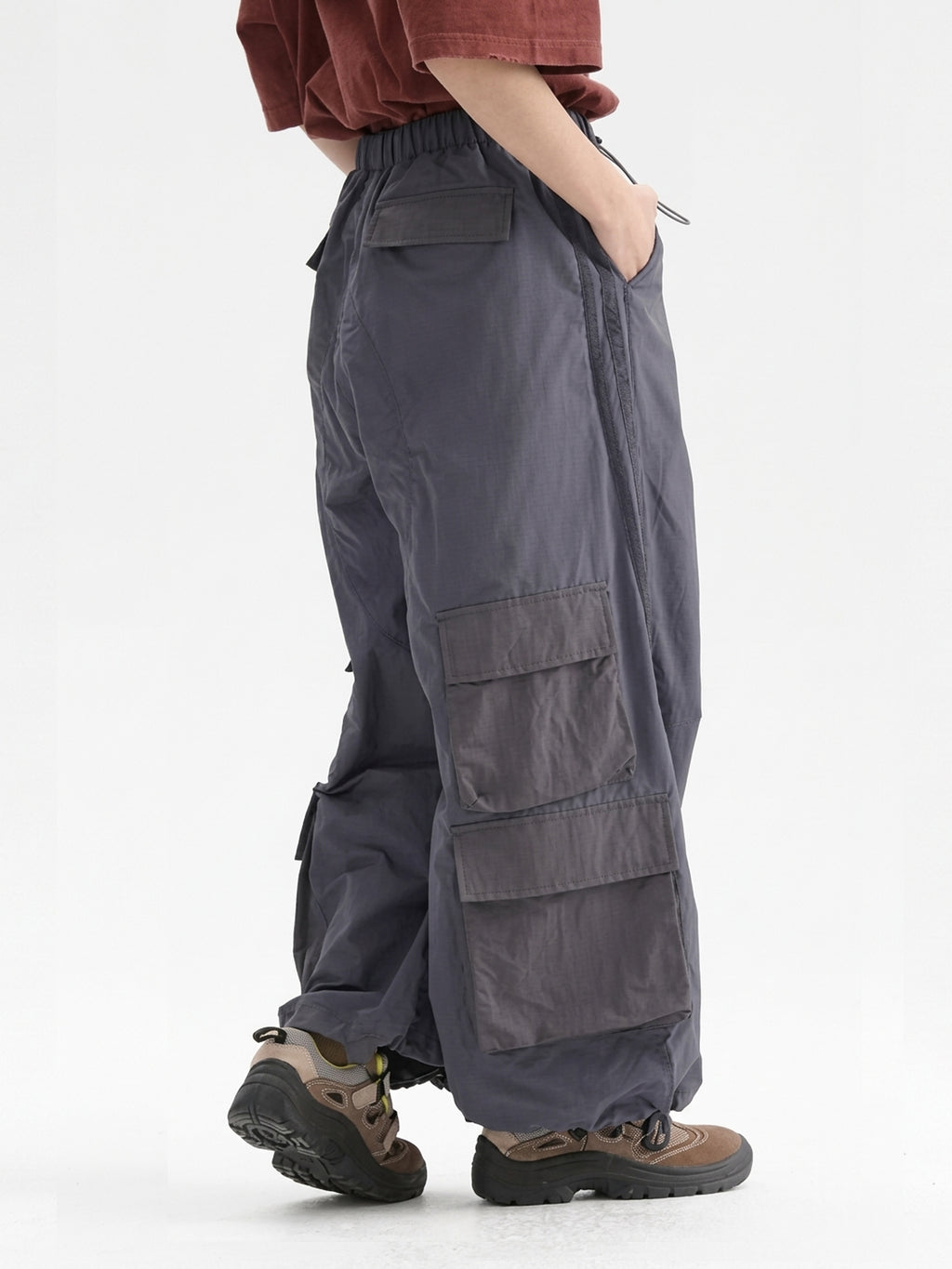 Zeroph Hiking Unisex Multi-Pocket Cargo Baggy Pants