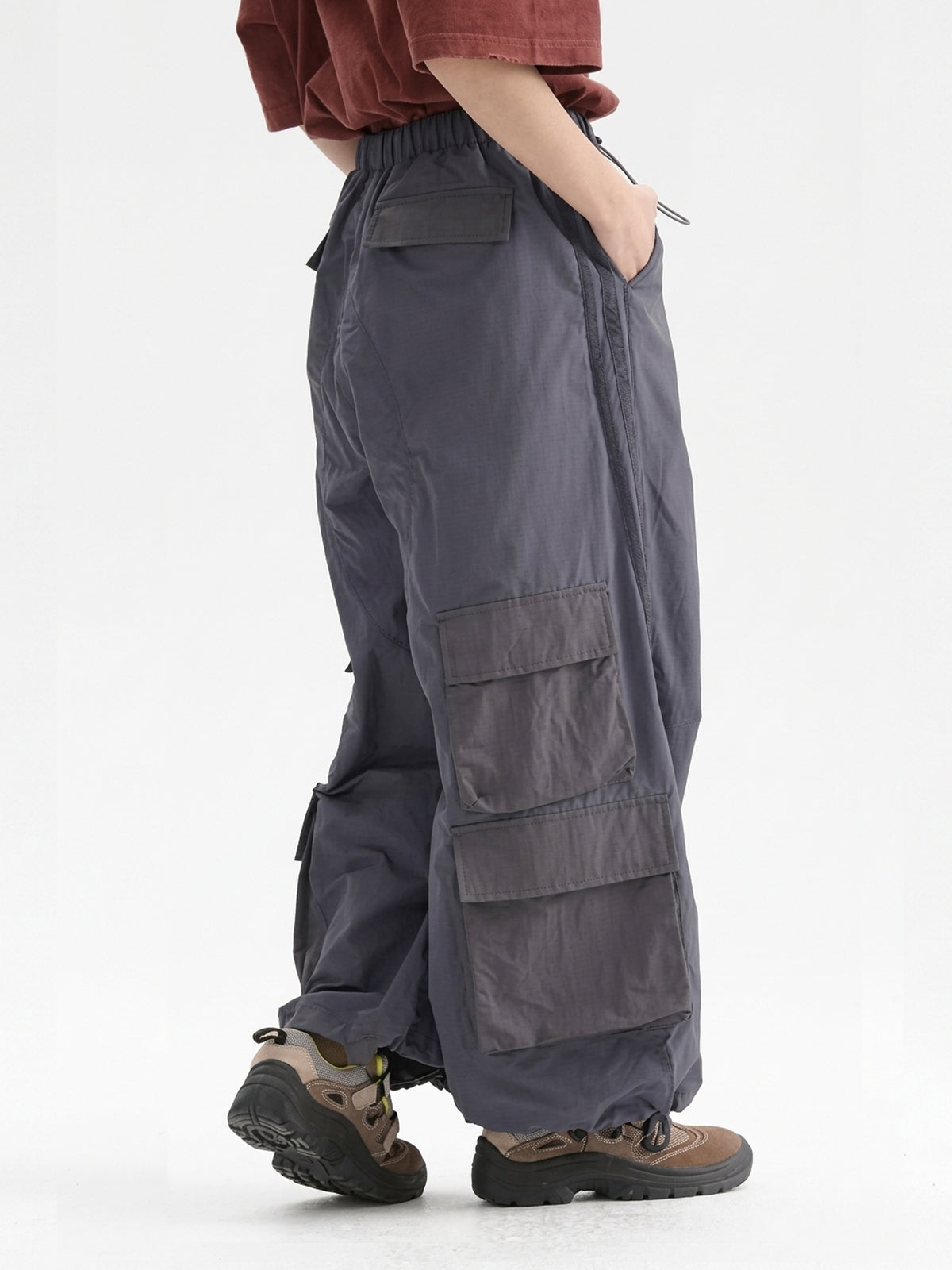 Zeroph Hiking Unisex Multi-Pocket Cargo Baggy Pants