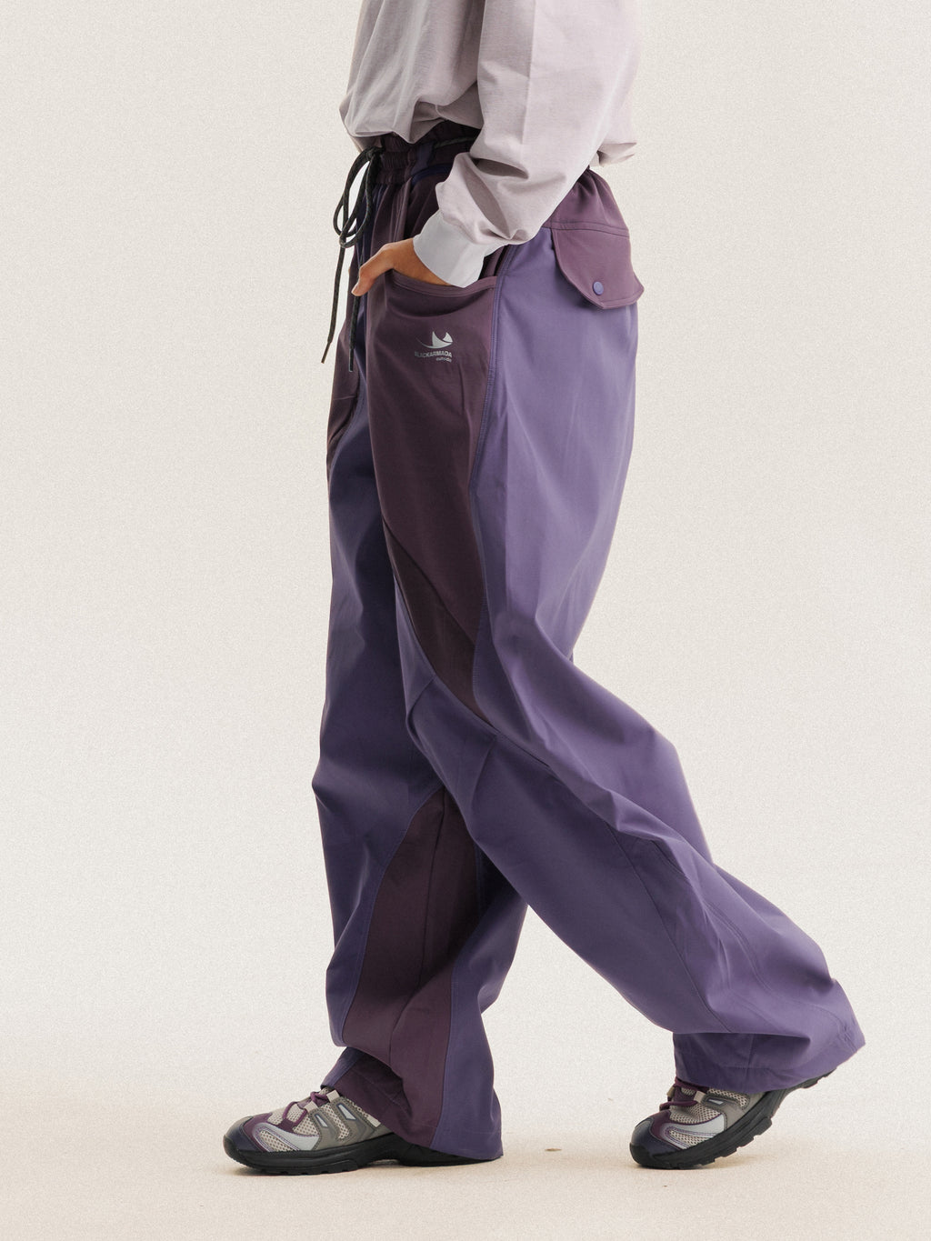 Zeroph Wide-Leg Hiking Cargo Pants