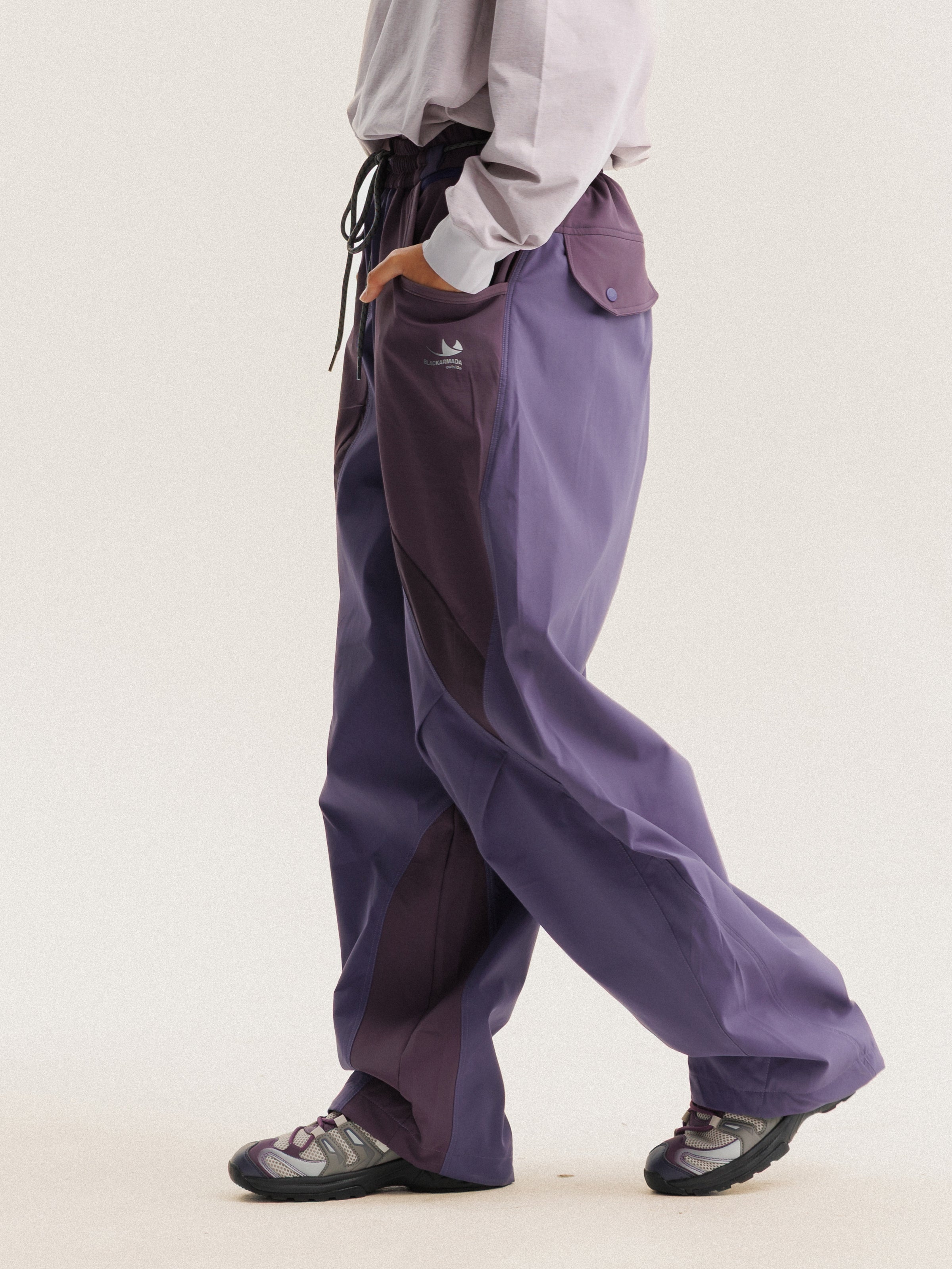 Zeroph Wide-Leg Hiking Cargo Pants