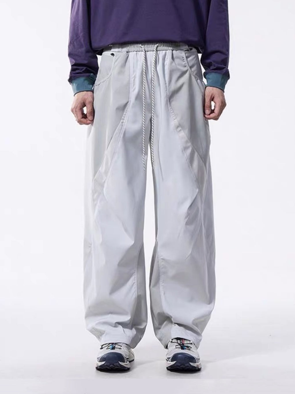 Zeroph Wide-Leg Hiking Cargo Pants