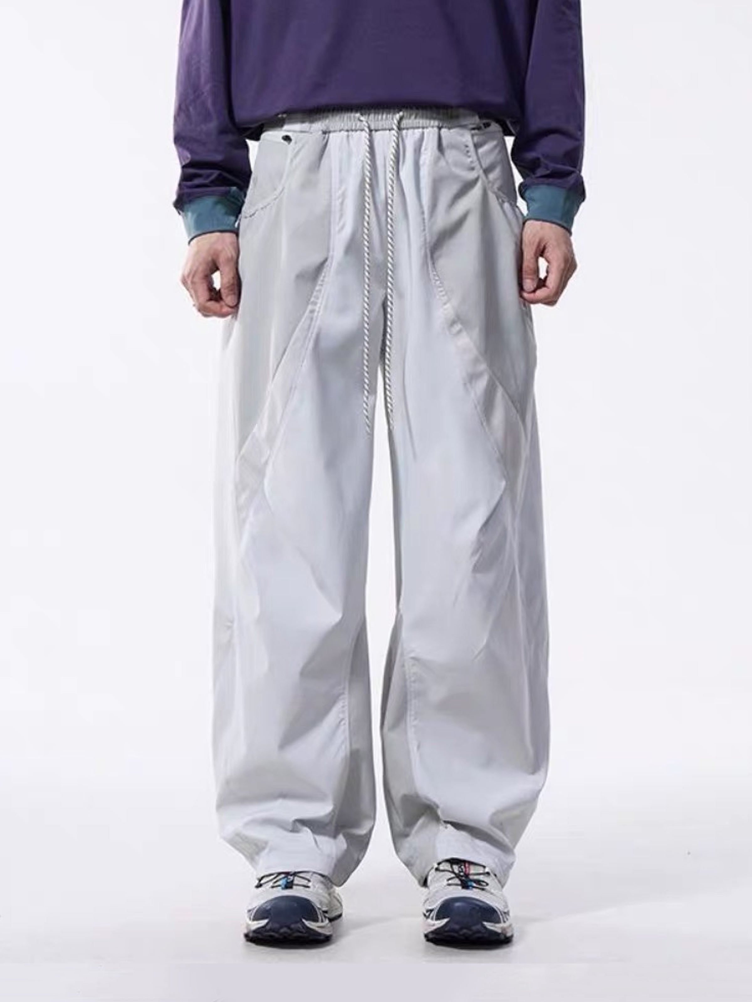 Zeroph Wide-Leg Hiking Cargo Pants