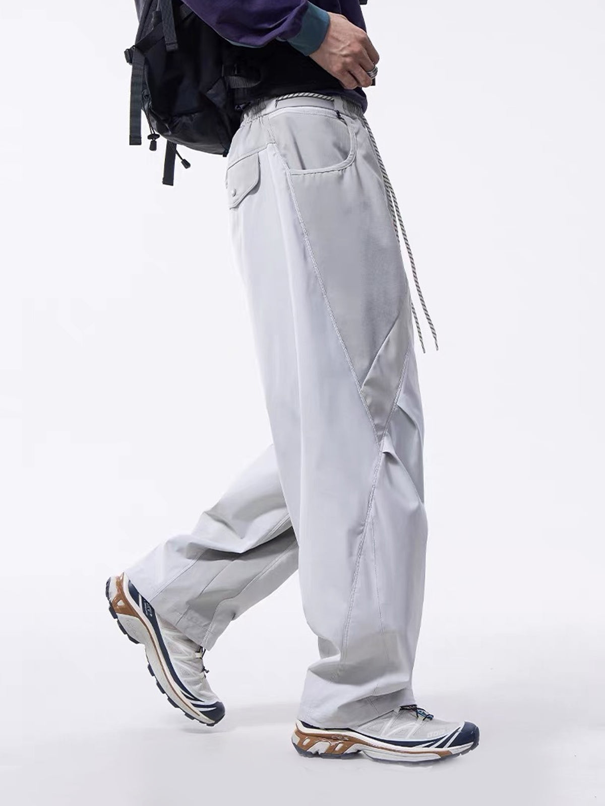 Zeroph Wide-Leg Hiking Cargo Pants