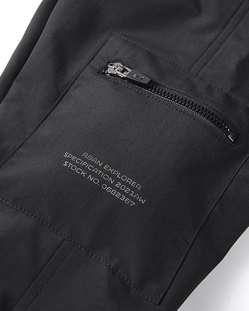 Don't Care Zip Pocket Cargo Pants - Techwear Official