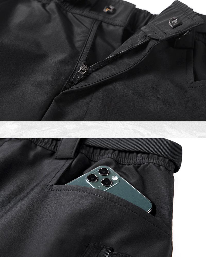 Don't Care Zip Pocket Cargo Pants - Techwear Official