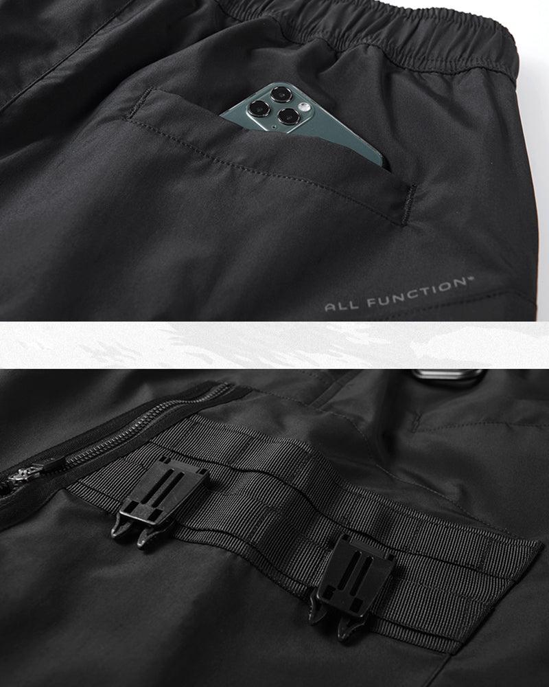 Don't Care Zip Pocket Cargo Pants - Techwear Official