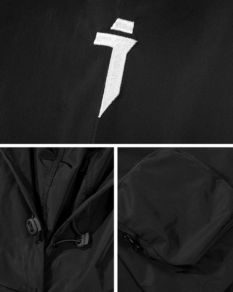 Functional Hooded Short Cape - Techwear Official