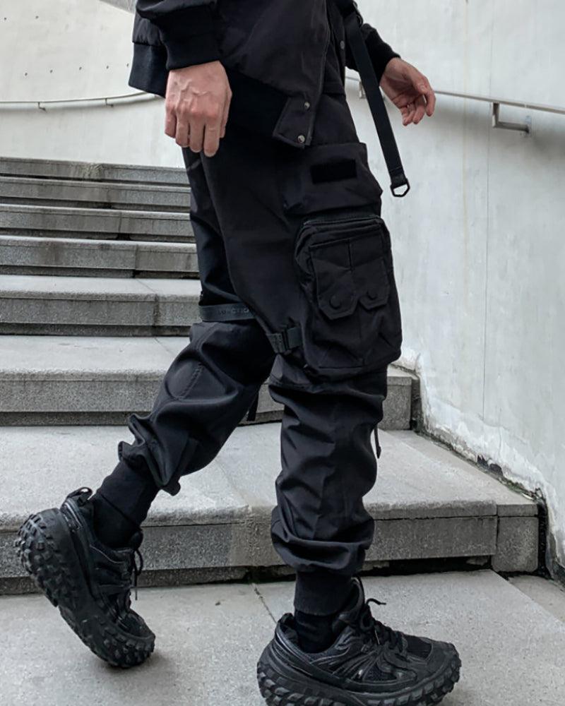 Functional Multi-Pocket Cargo Pants - Techwear Official