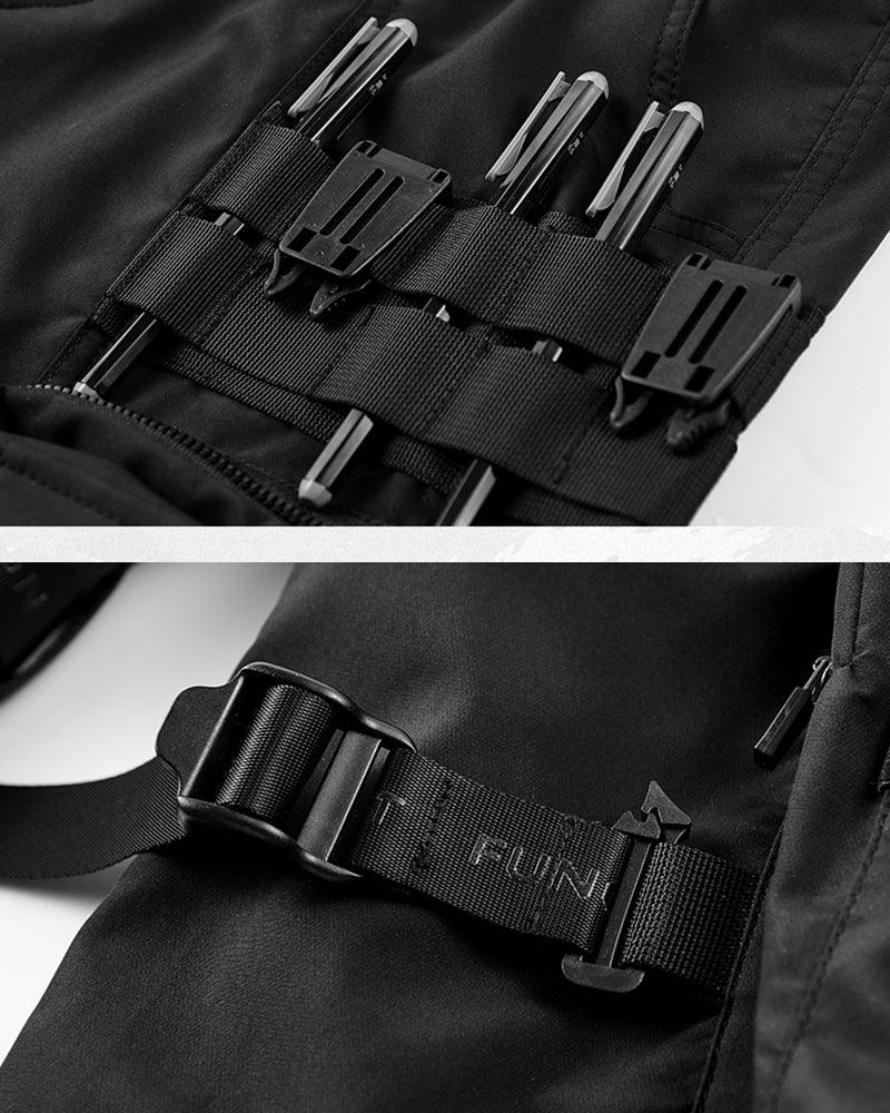 Functional Multi-Pocket Shorts - Techwear Official