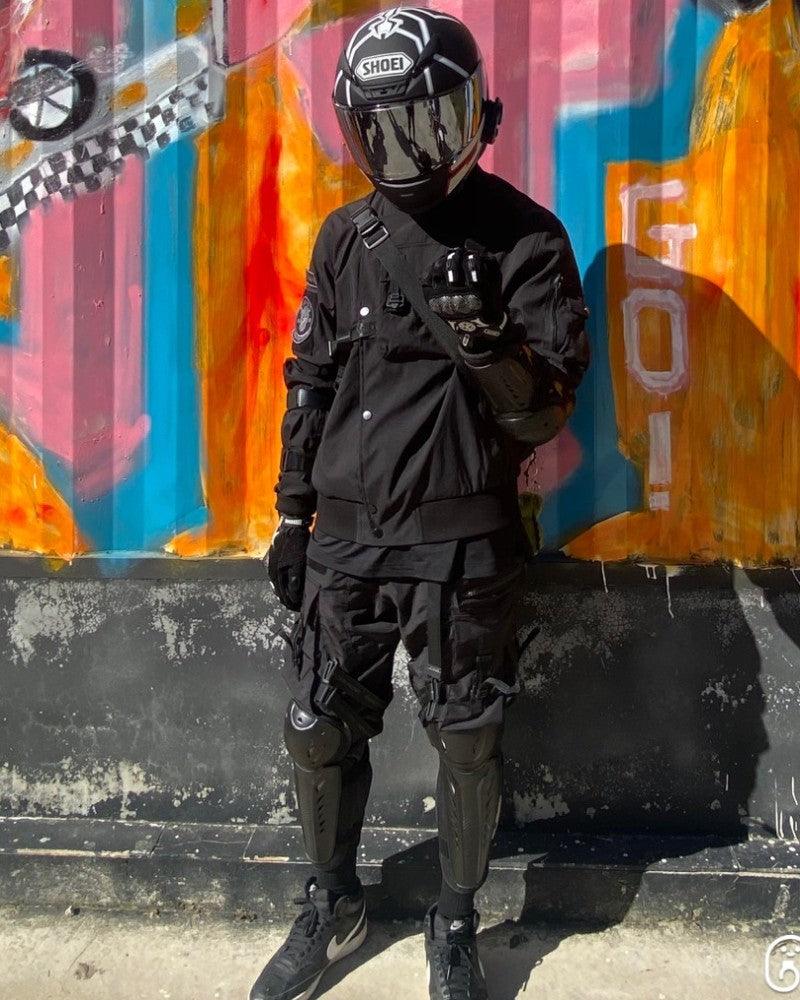 Shake It Off Ribbon Pocket Cargo Pants - Techwear Official