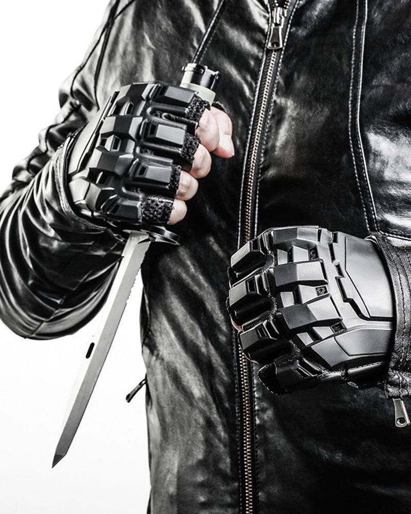 Toxic For Life Mechanical Gloves - Techwear Official